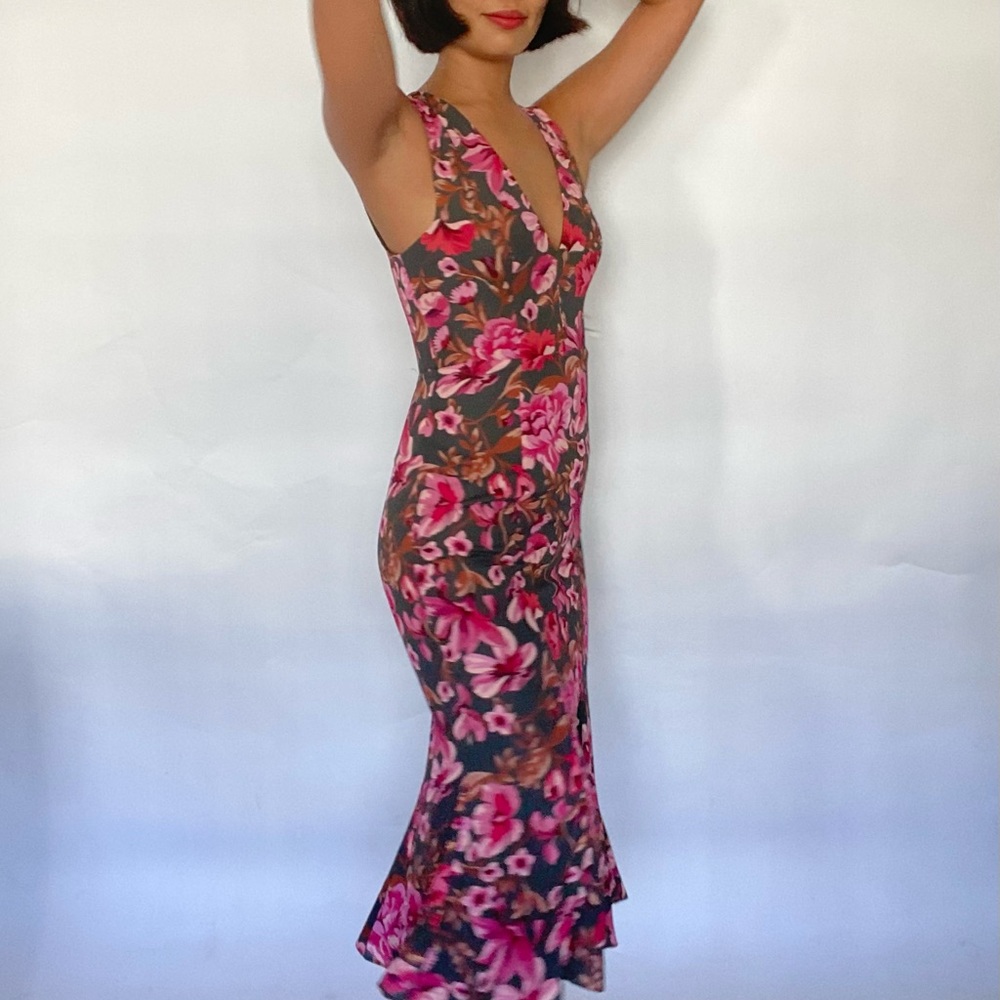 Floral Fame and Partners midi dress